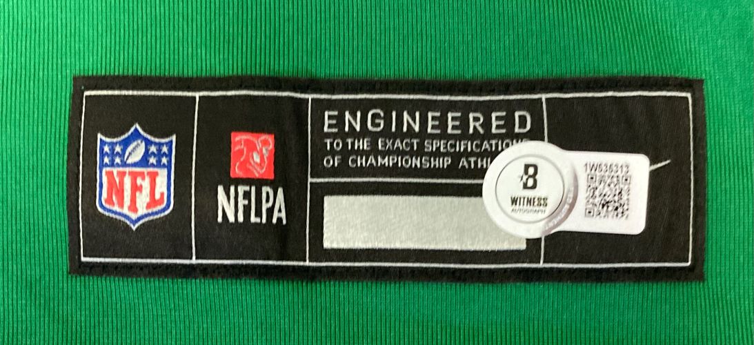 Brian Dawkins Autographed Philadelphia Eagles Kelly Green Nike Game Jersey - Authentic Signed Football Memorabilia for Collectors & Fans - Perfect for Display, Gifts, and Eagles Game Day
