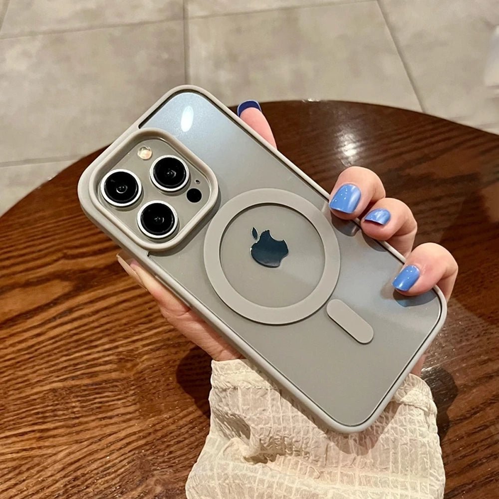 ClearGleam MagSafe iPhone Case - Ultra Slim Protective Cover with Strong Magnetic Alignment for iPhone 15/14/13/12 Series | Perfect for Work, Travel & Everyday Use