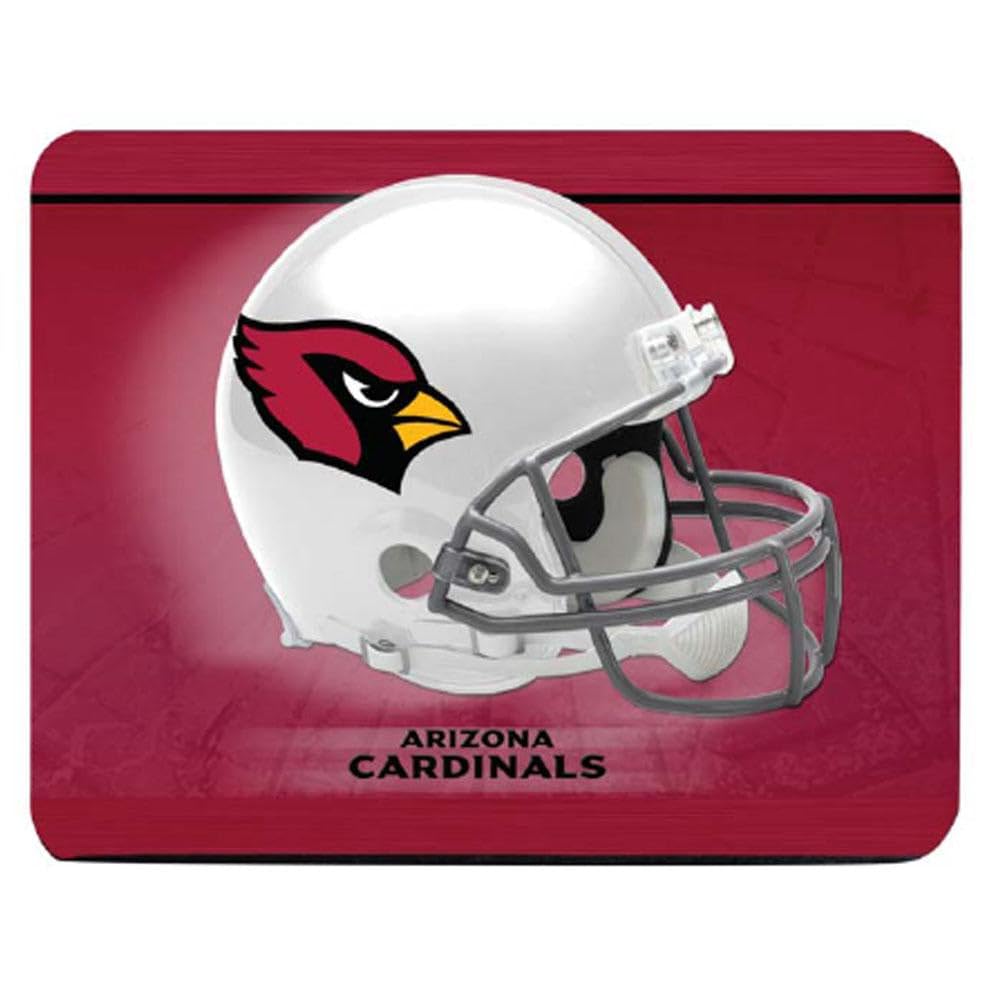 Arizona Cardinals NFL Team Logo Helmet Mouse Pad - Non-Slip Gaming & Office Desk Accessory for Fans & Collectors