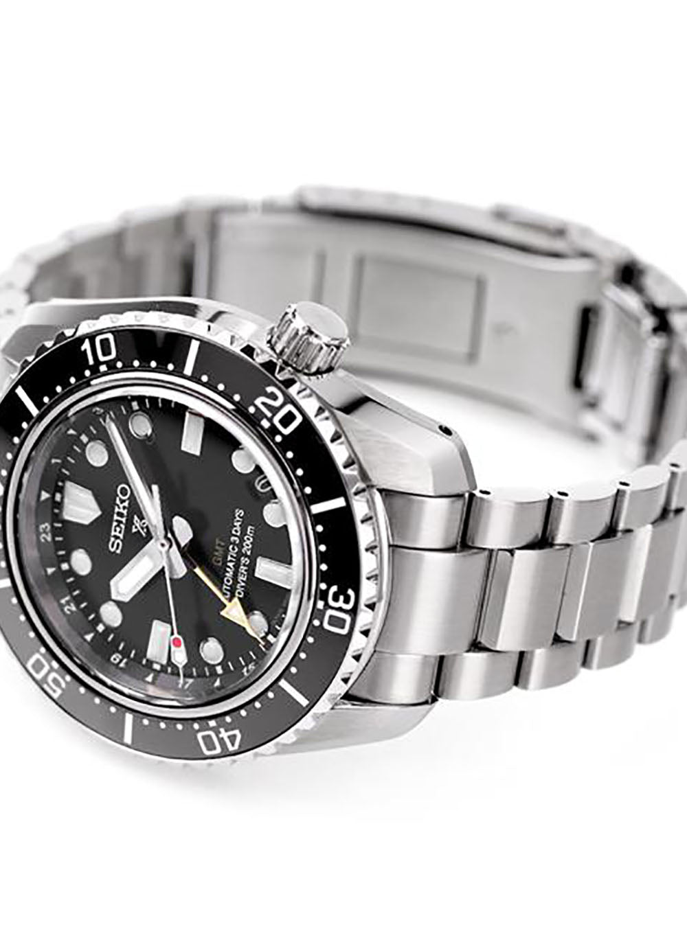 SEIKO PROSPEX 1968 Diver's Modern Re-Interpretation GMT Automatic Watch SBEJ011 / SPB383 - Made in Japan JDM - Perfect for Scuba Diving, Travel & Luxury Collectors