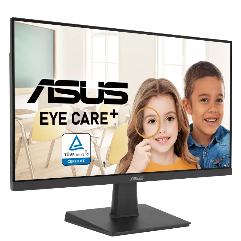 ASUS VA24ECE 23.8 Inch Full HD 75Hz IPS Monitor - Ultra-Thin Bezel, Eye Care Technology for Home Office, Gaming & Entertainment
