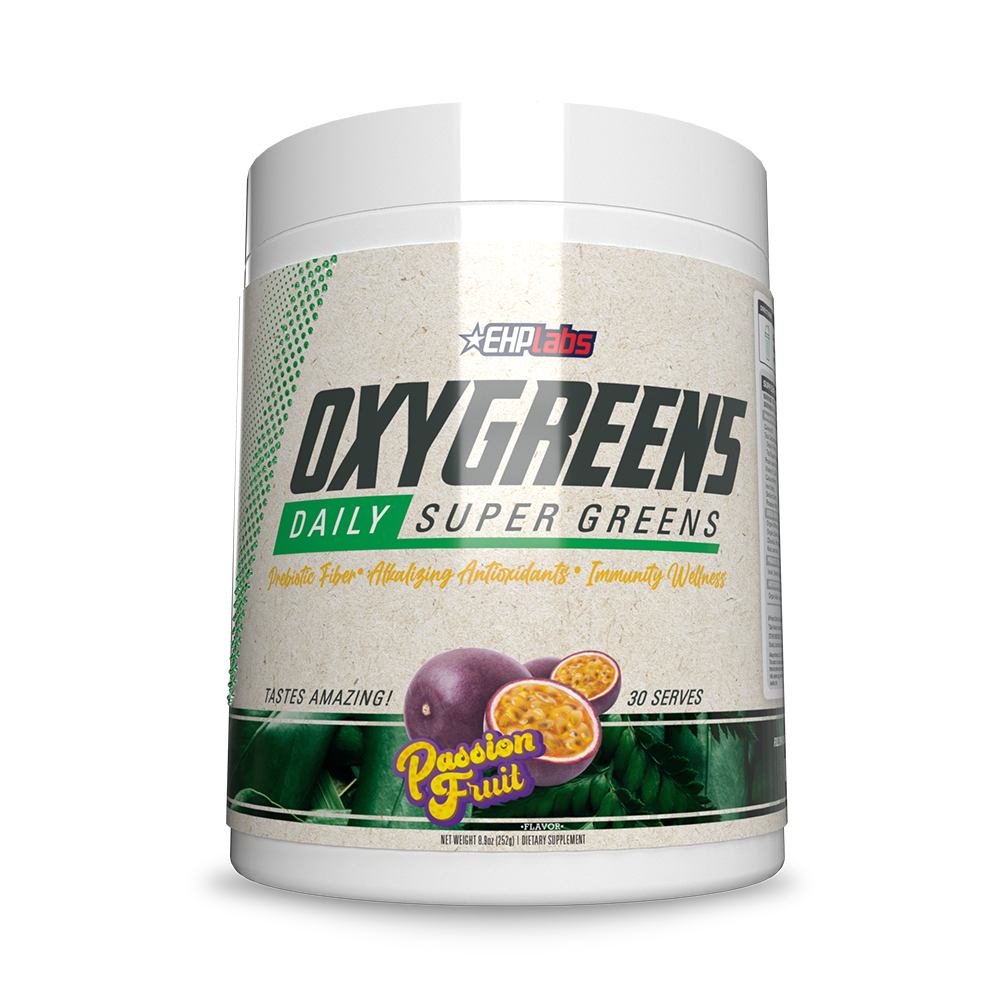 EHP Labs OxyGreens Superfood Powder - 30 Servings | Antioxidant & Detox Supplement for Energy & Immunity Boost | Perfect for Smoothies, Juices & Daily Wellness Routine