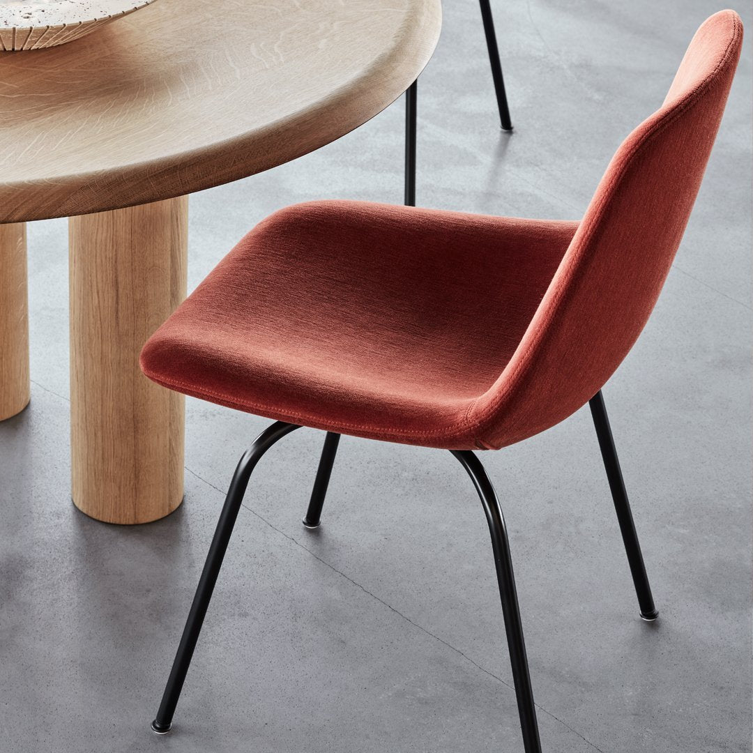 Erik Jørgensen Eyes Side Chair with Button Tufting - Mid-Century Modern Accent Chair for Living Room, Dining Room & Office