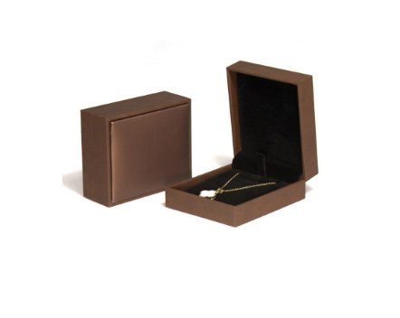 WOIWO Jewelry Gift Box - Premium Packaging for Earrings, Necklaces, Rings & Nails (Coffee Color) - Perfect for Jewelry Storage, Gifting & Retail Display