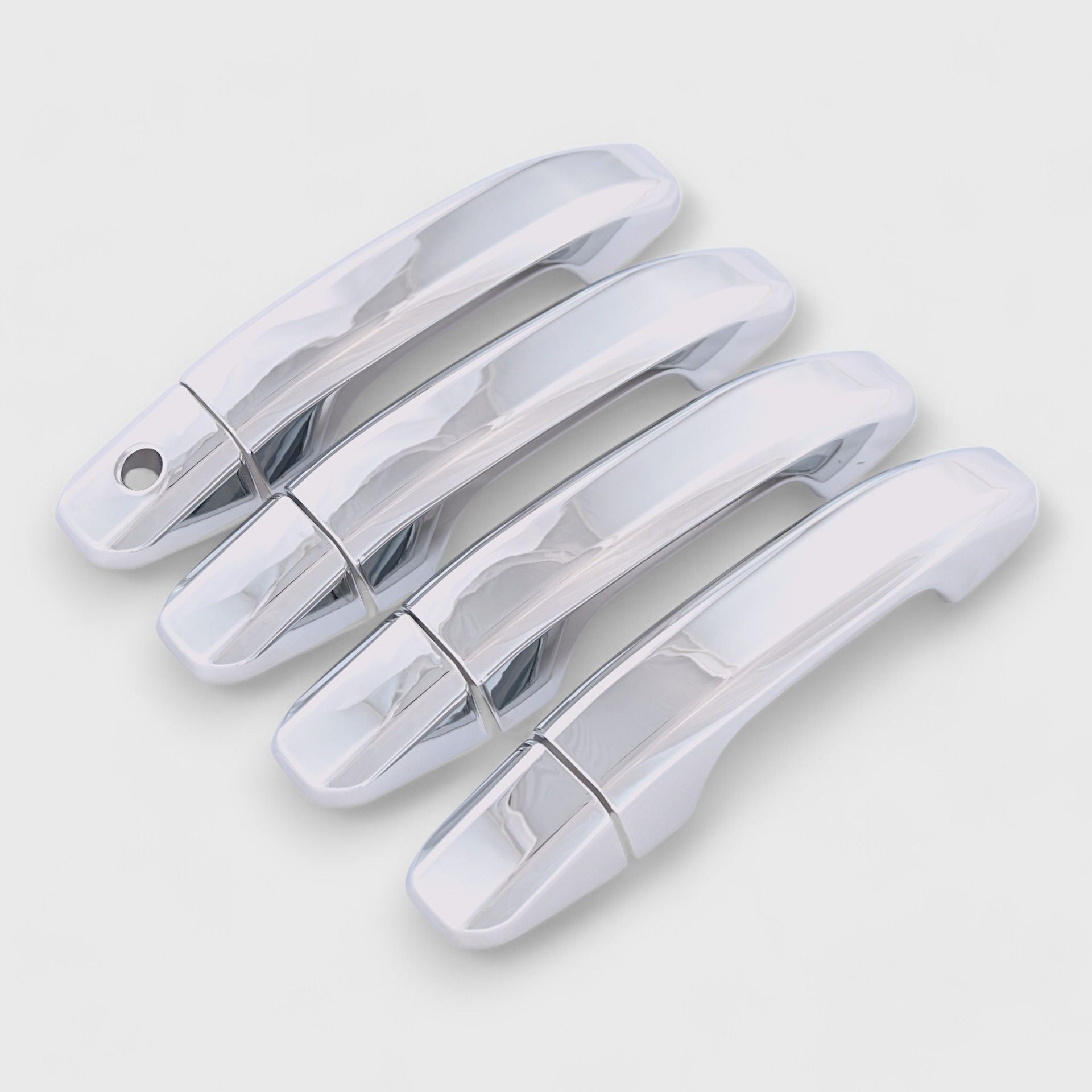 Chrome Door Handle Cover DH315 - Premium Stainless Steel Protection for Car Doors - Perfect for Vehicles, Trucks, and SUVs - Enhances Style & Prevents Scratches