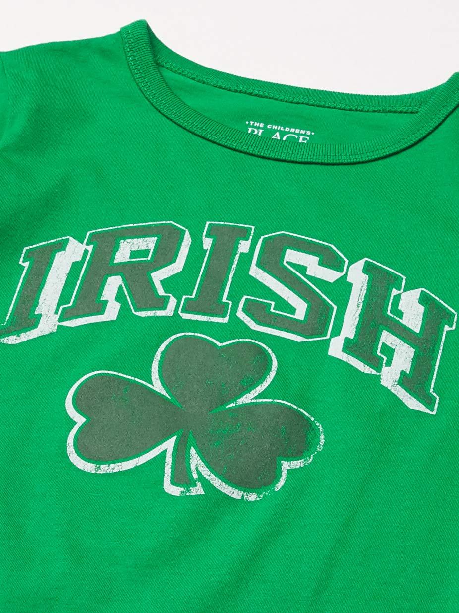 The Children's Place Baby & Toddler Irish Graphic Tees - Cute St. Patrick's Day Outfits for Infants & Kids | Perfect for Holidays, Photos & Family Gatherings