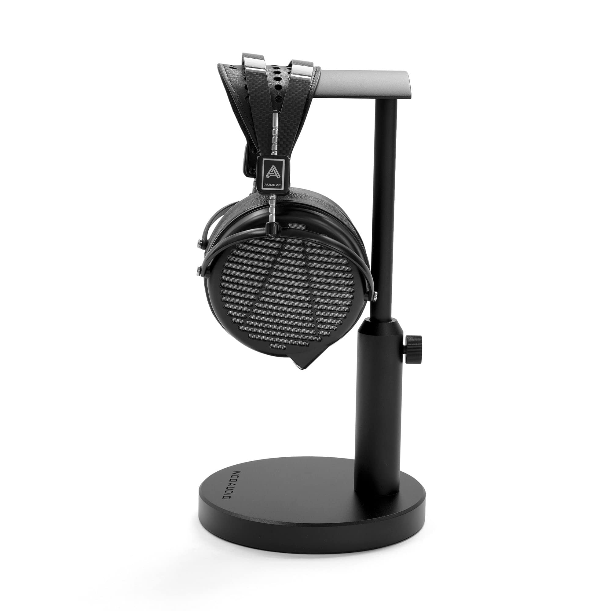 Premium Woo Audio HPS R Aluminum Headphone Stand - Durable Single Headphone Holder for Studio, Office & Gaming Setup | Sleek Modern Design for Audiophiles & Professionals