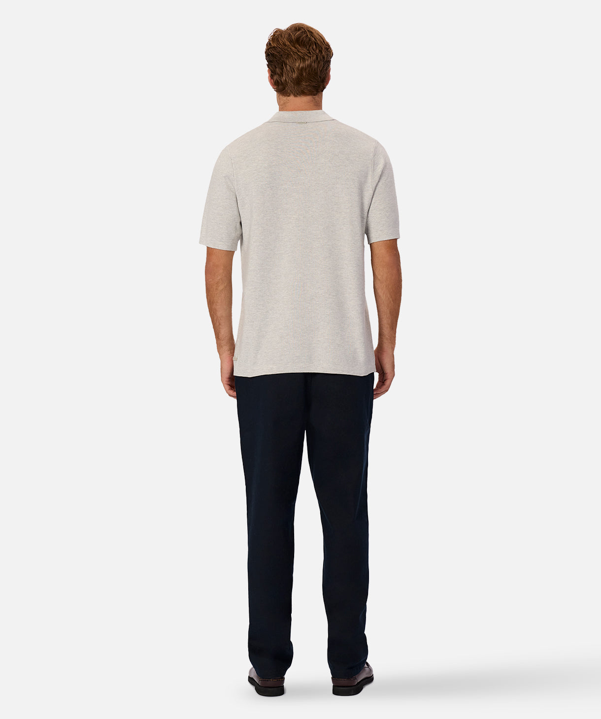 Premium Hampshire Polo Shirt - Grey Marle 24 - Comfortable Men's Casual Wear for Office, Golf & Outdoor Activities
