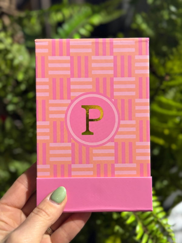 Initial Flip Notepad - Personalized Memo Pad for Notes, Lists & Reminders - Perfect for Office, School & Home Organization