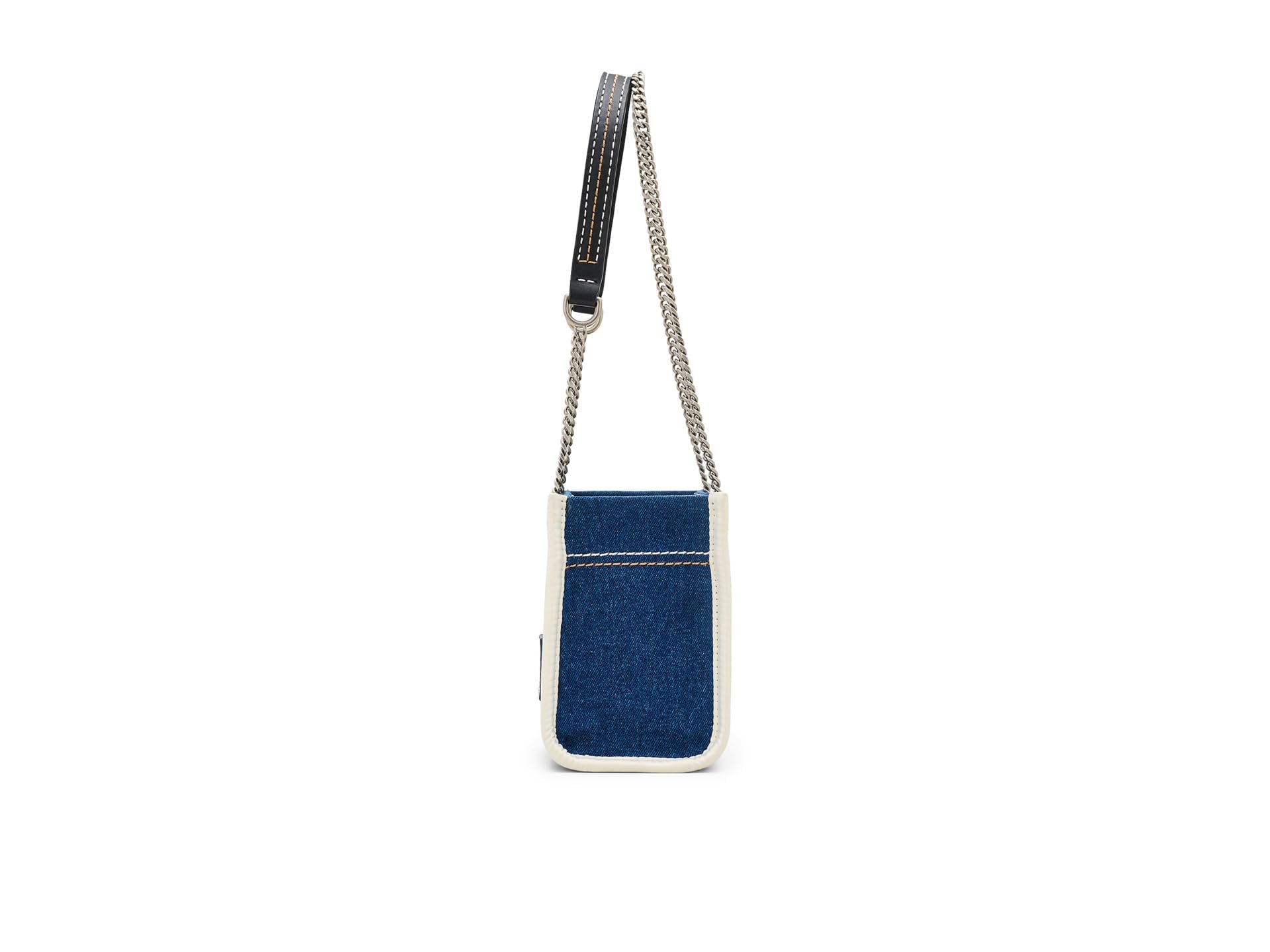 Marc Jacobs The Denim Chain Crossbody Tote Bag - Stylish Blue Denim Shoulder Purse for Women | Perfect for Everyday Use, Shopping & Travel Accessories