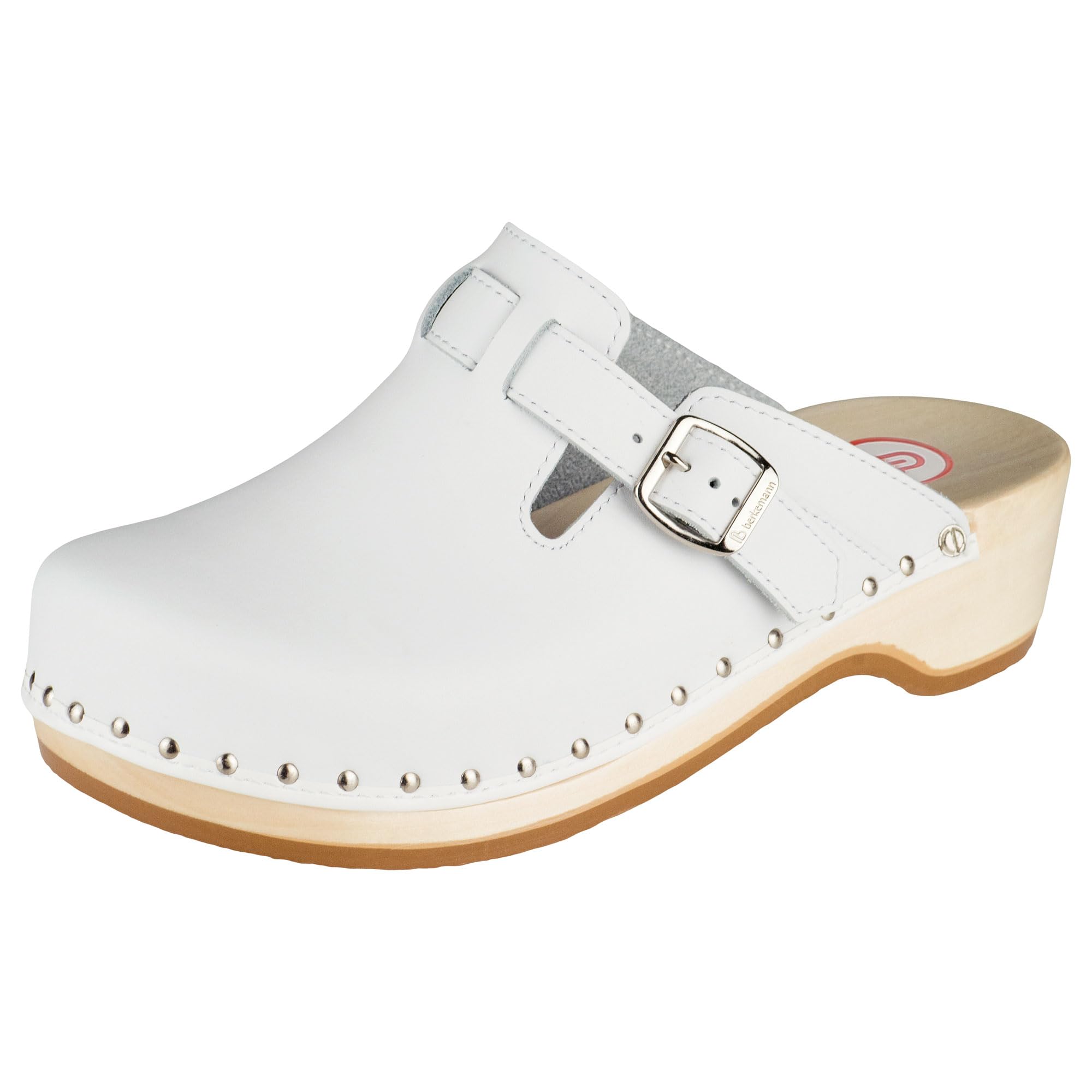Berkemann Men's Comfortable Slip-Resistant Clogs - Perfect for Nurses, Chefs & Healthcare Workers | Non-Slip Kitchen & Medical Shoes for All-Day Wear