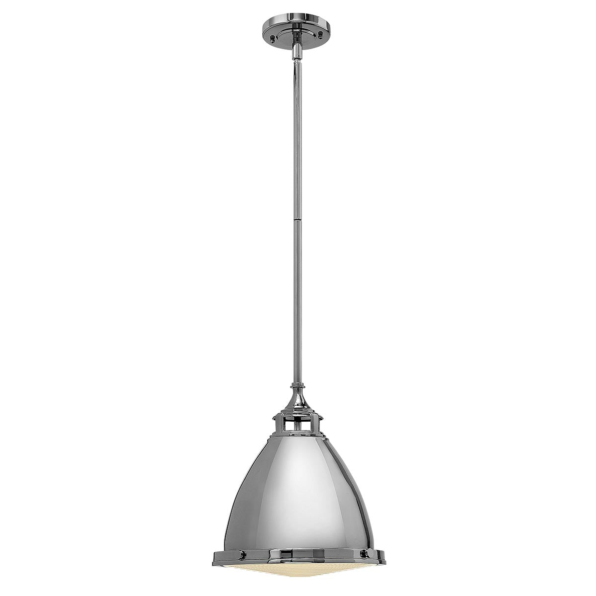Amelia 1 Light Pendant Lighting Fixture - Adjustable Size & Multiple Finish Options for Kitchen Island, Dining Room or Bedroom Decor
