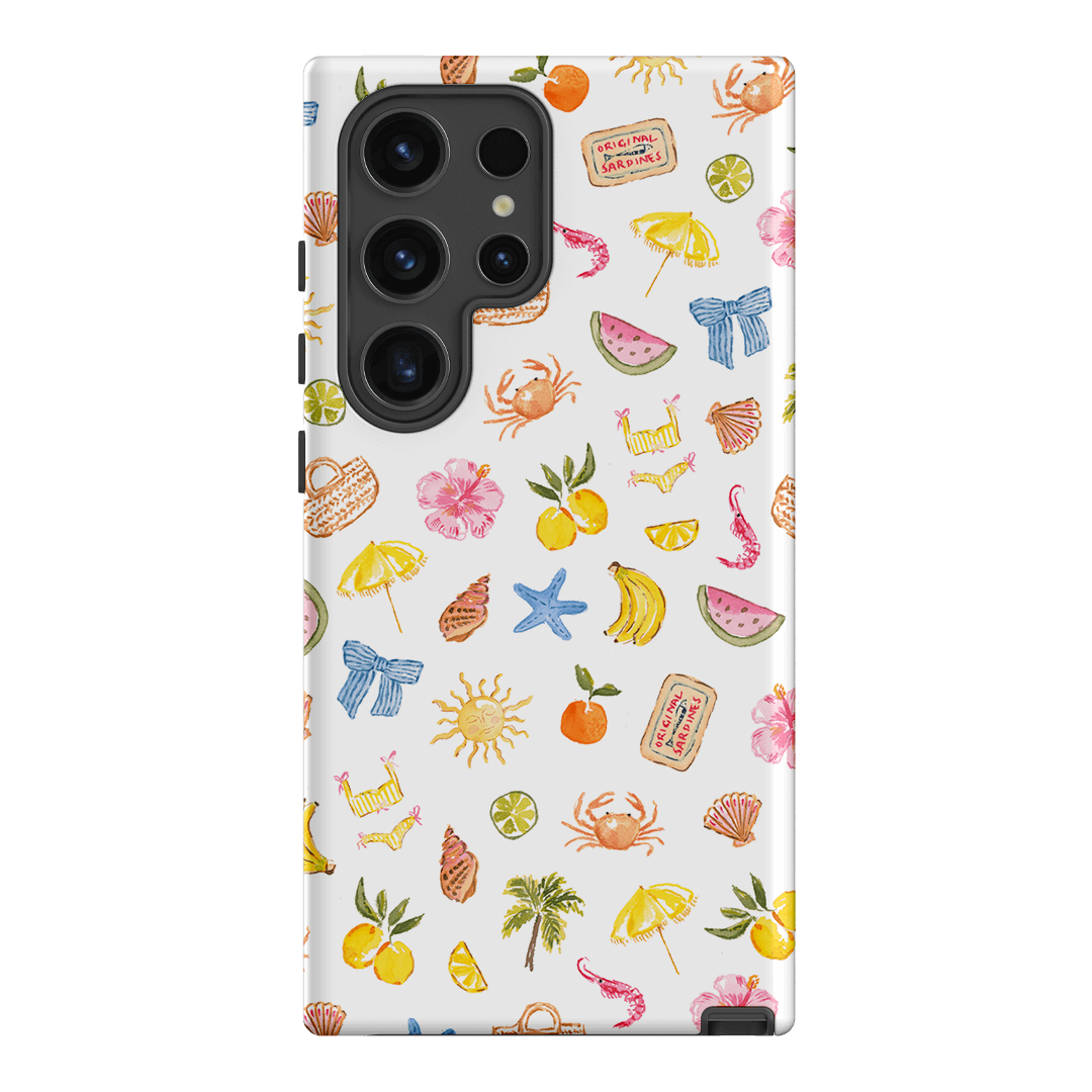 Summer Icons Phone Case - Trendy & Durable iPhone Cover for Summer Vibes - Perfect for Beach, Pool & Outdoor Adventures