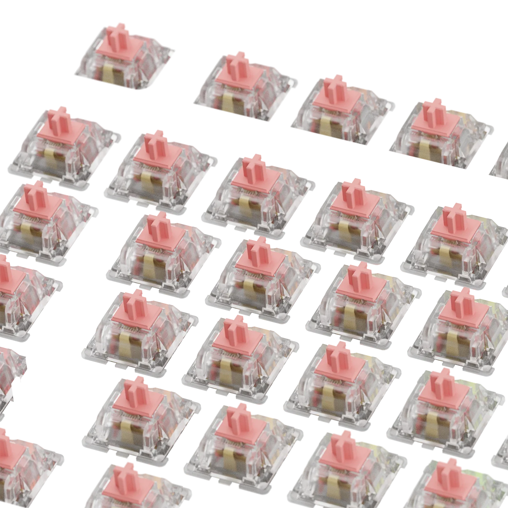 Glorious Fox Ultralight MX 75 ANSI Mechanical Keyboard Switches - Smooth Linear Switches for Gaming & Typing | Perfect for Esports, Office Work & Mechanical Keyboard Enthusiasts