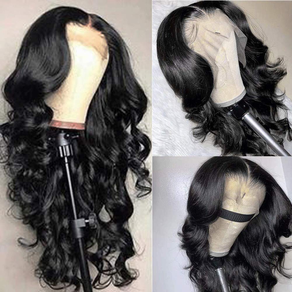 150% Density 9A Remy Brazilian Human Hair Wigs for Black Women - Body Wave 12