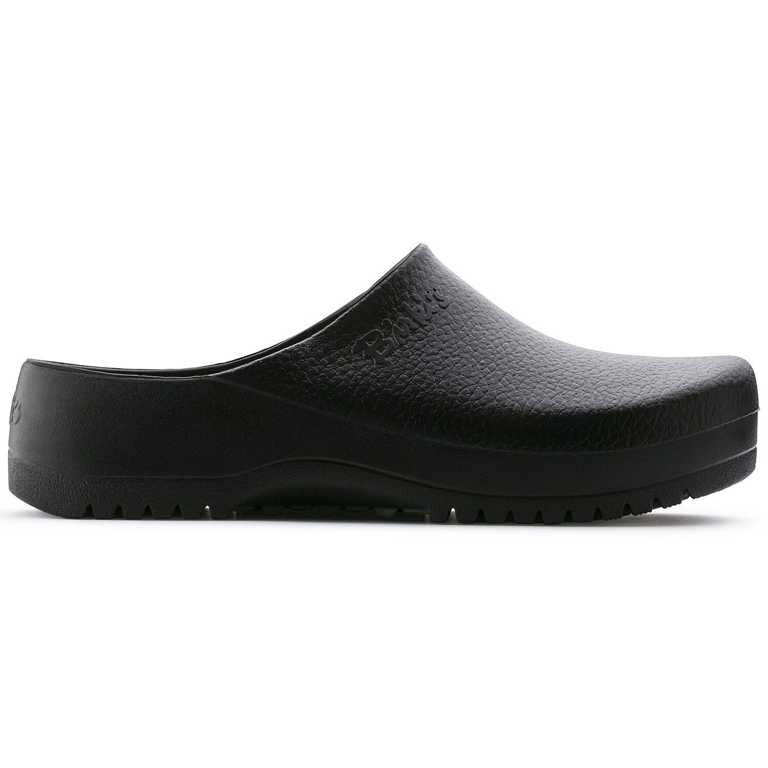 BIRKENSTOCK SUPER BIRKI Black Unisex Clogs - Comfortable Slip-Resistant Kitchen & Garden Shoes for Men & Women