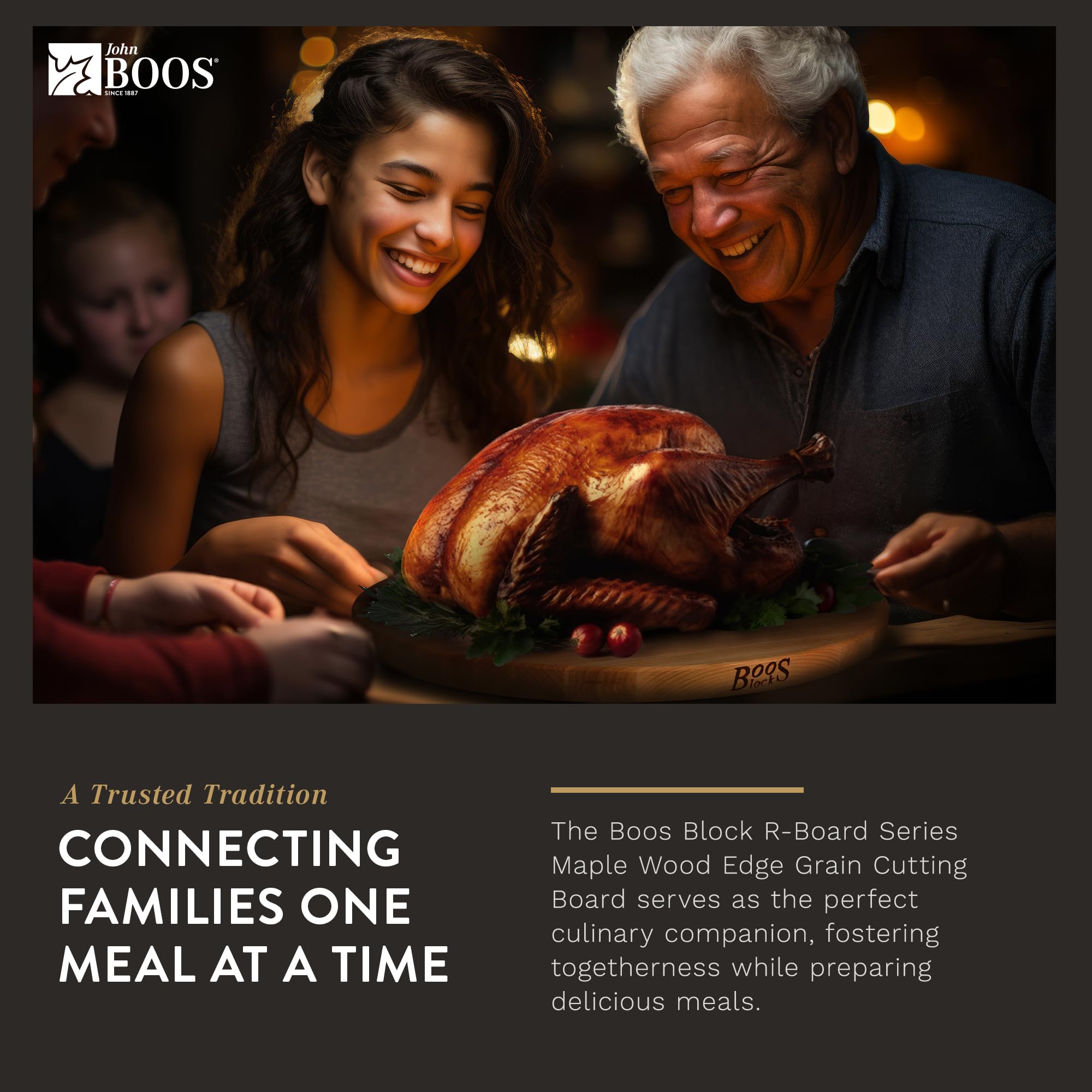 Premium John Boos Maple Wood Cutting Board - 18