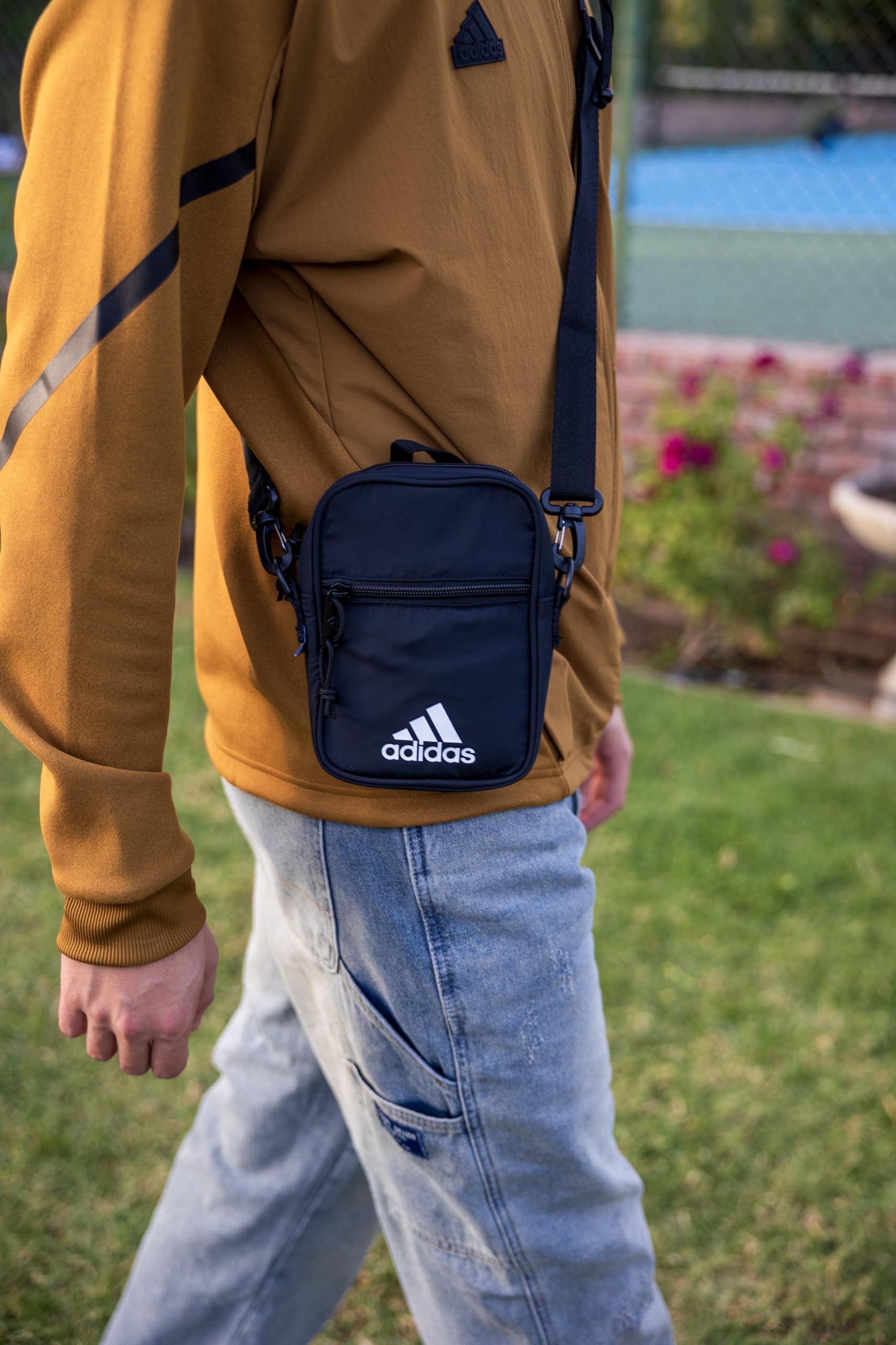 Adidas Unisex Festival Crossbody Bag - Small Waist Pack for Men & Women | Perfect for Concerts, Travel & Everyday Use