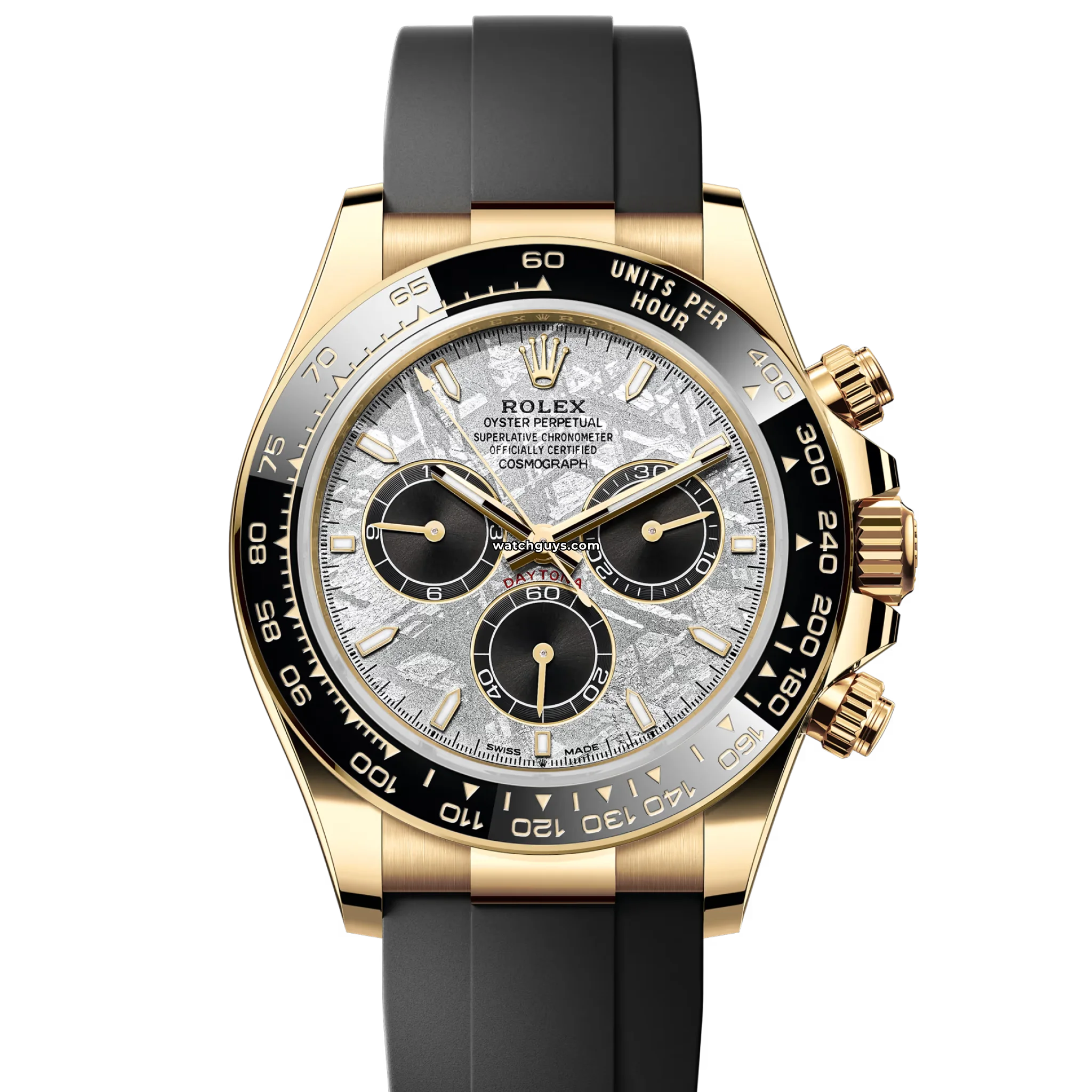 Rolex Daytona 126518LN Oysterflex Meteorite Watch - Luxury Men's Automatic Chronograph for Business, Gifting & Special Occasions