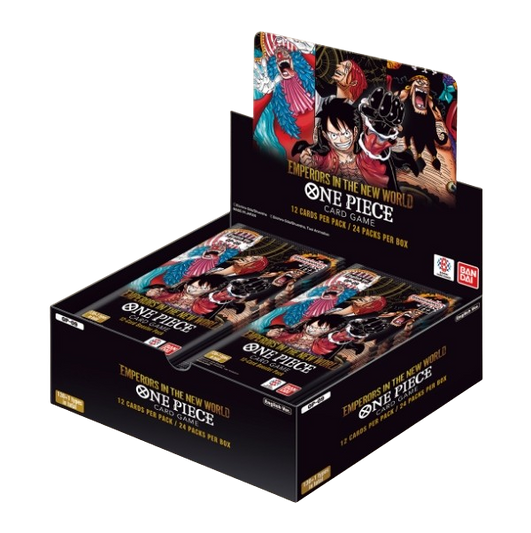 One Piece Emperors in the New World Booster Box OP-09 English Edition - Collectible Trading Cards for Anime Fans & Card Game Battles