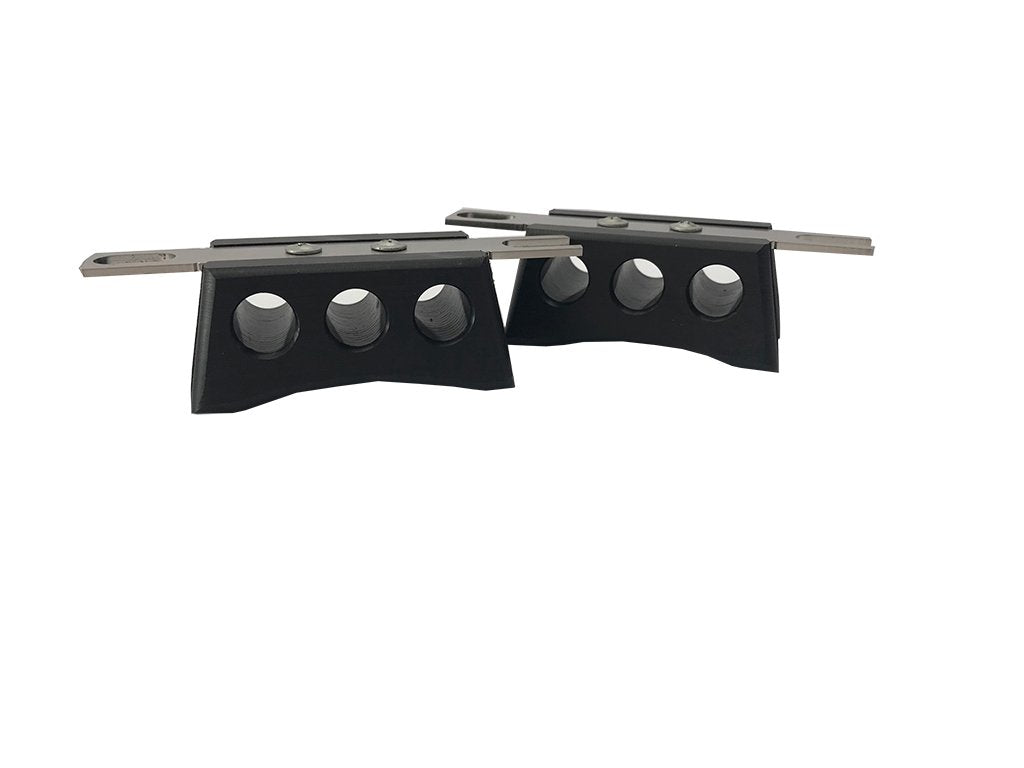 Discoblox Black Roll Line Plate - Premium Roller Skate Accessory for Artistic Skating & Dance Performances