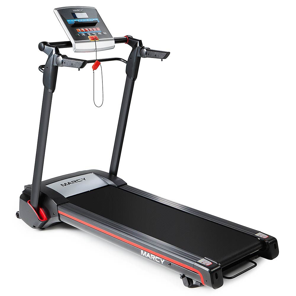 Marcy Easy Folding Motorized Treadmill JX 651BW - Compact Home Gym Equipment for Cardio Workouts & Weight Loss | Perfect for Small Spaces & Apartment Fitness