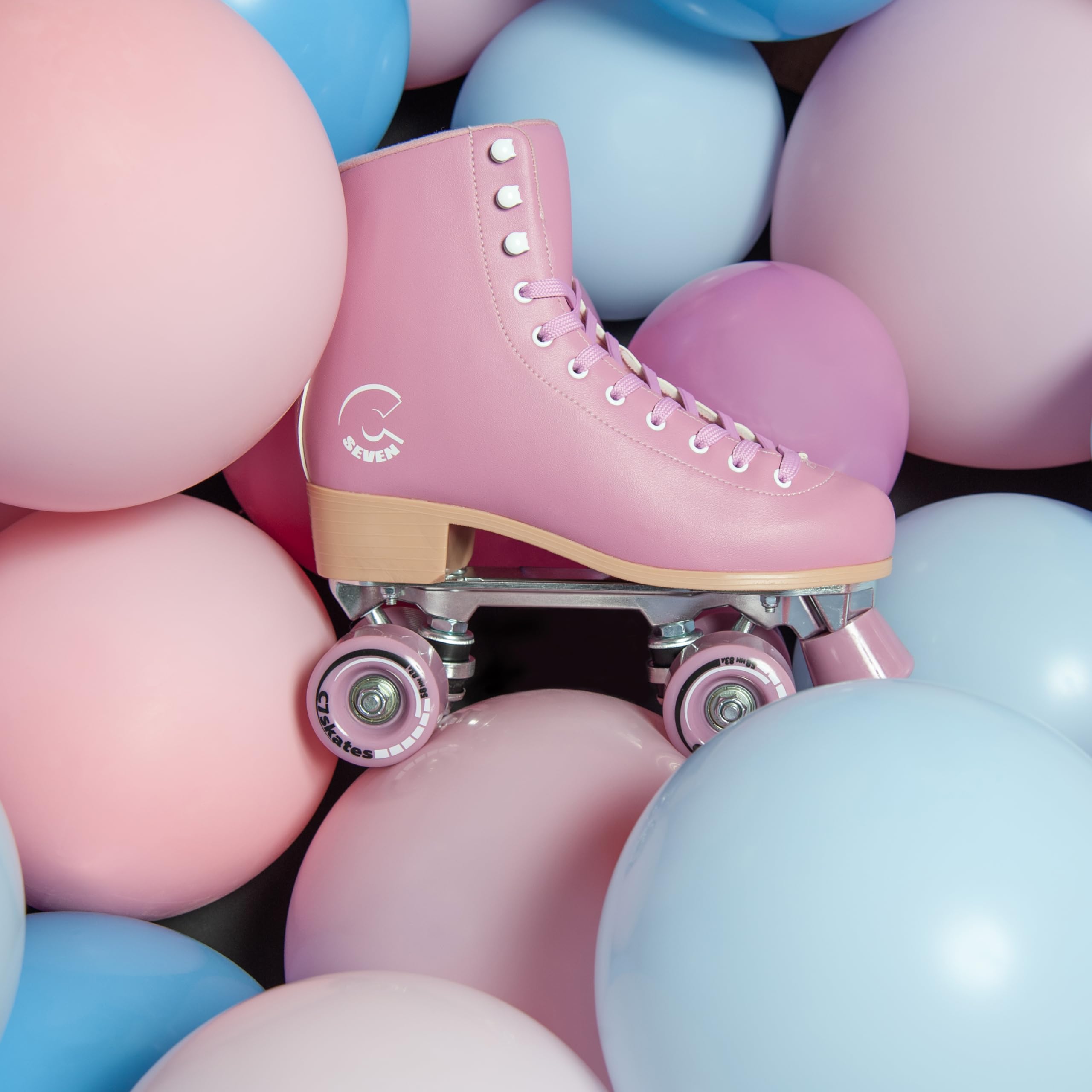 C7 Skates for Girls & Adults - Cute Roller Skates for Outdoor Fun