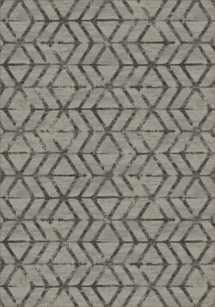 Milliken Imagine Figurative Area Rug - MOD Tribe Smoke Signal Design, 2'1