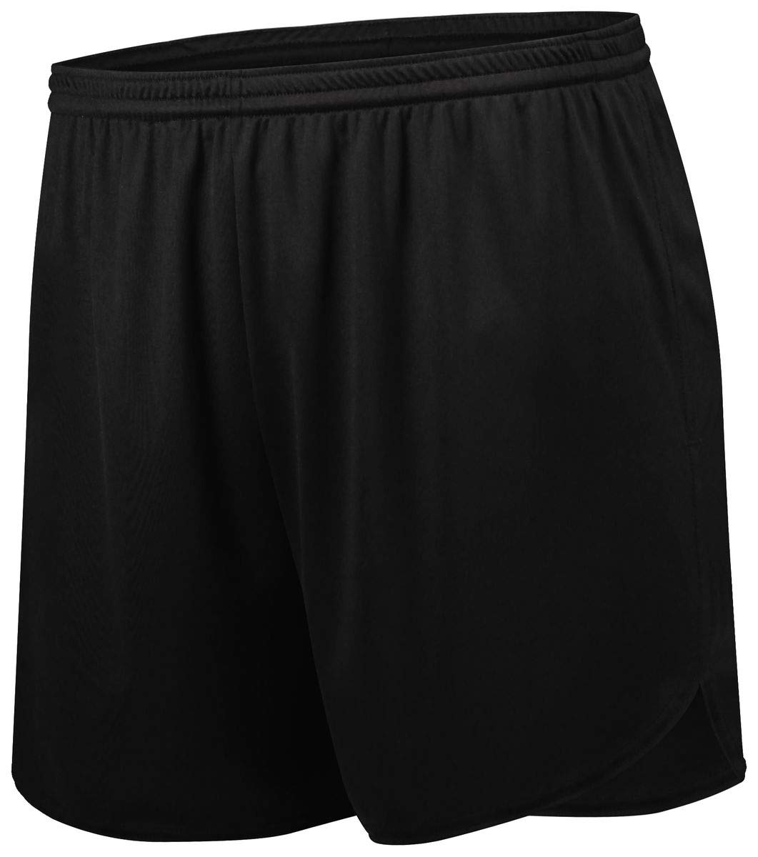 Holloway Sportswear Women's PR Max Running Shorts - Breathable, Lightweight & Comfortable - Black - Size M - Perfect for Jogging, Gym Workouts & Casual Wear