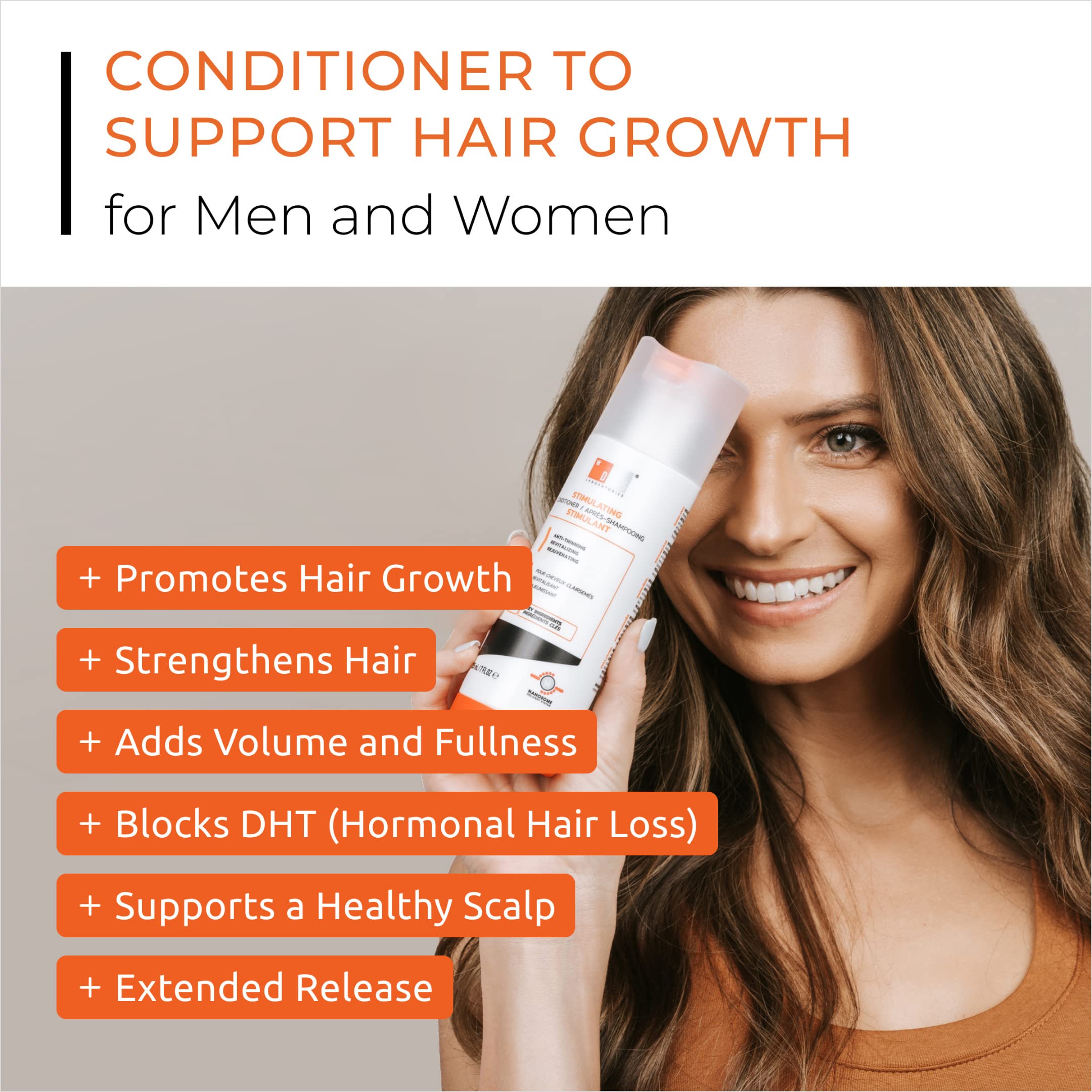 DS Labs Revita Shampoo & Conditioner Set with Spectral.CSF Hair Serum - Hair Thickening & Regrowth Treatment for Women - Biotin Enriched Hair Growth Solution for Thinning Hair - Perfect for Daily Use & Hair Loss Prevention