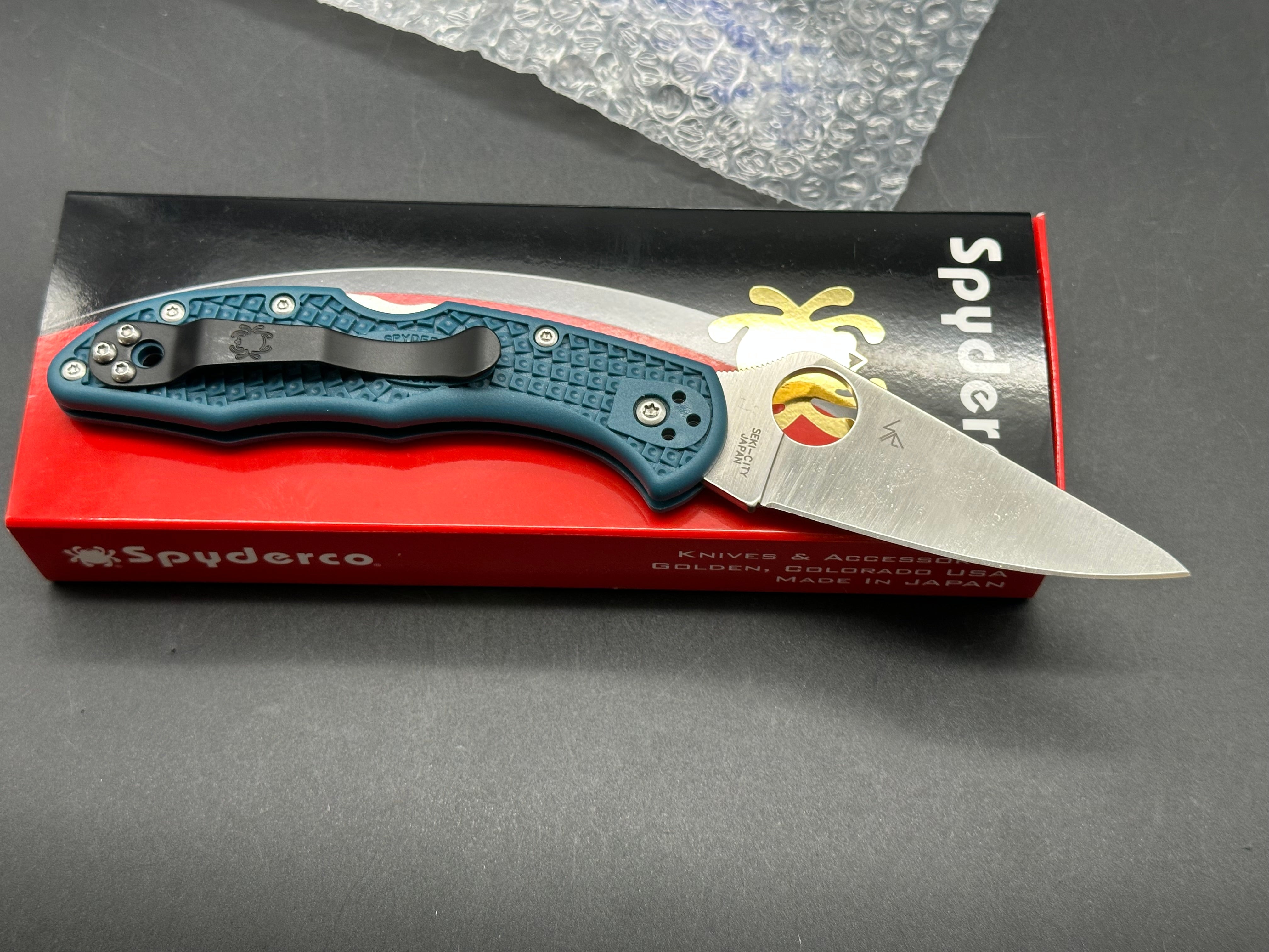 Spyderco Delica 4 Lightweight Folding Knife - 2.89