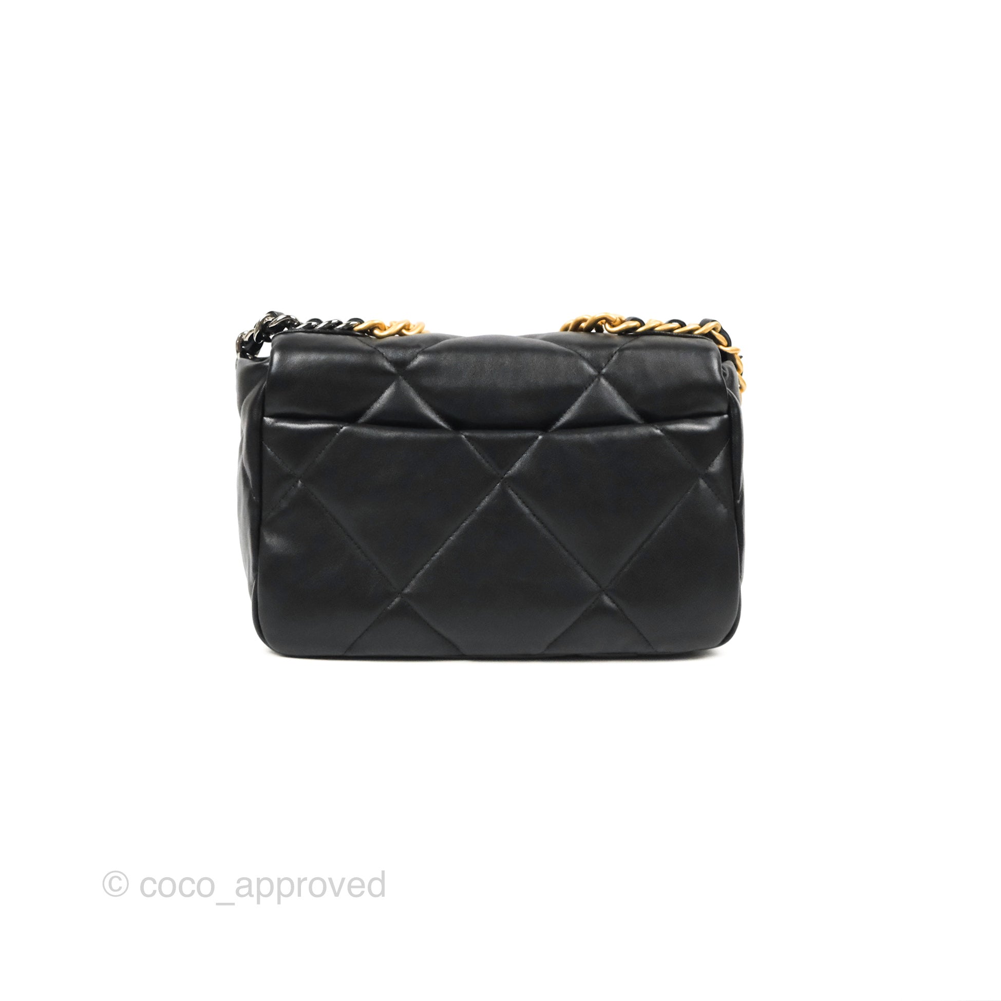 Chanel 19 Small Handbag Black Mixed Hardware - Luxury Designer Crossbody Bag for Women, Perfect for Date Night & Evening Events