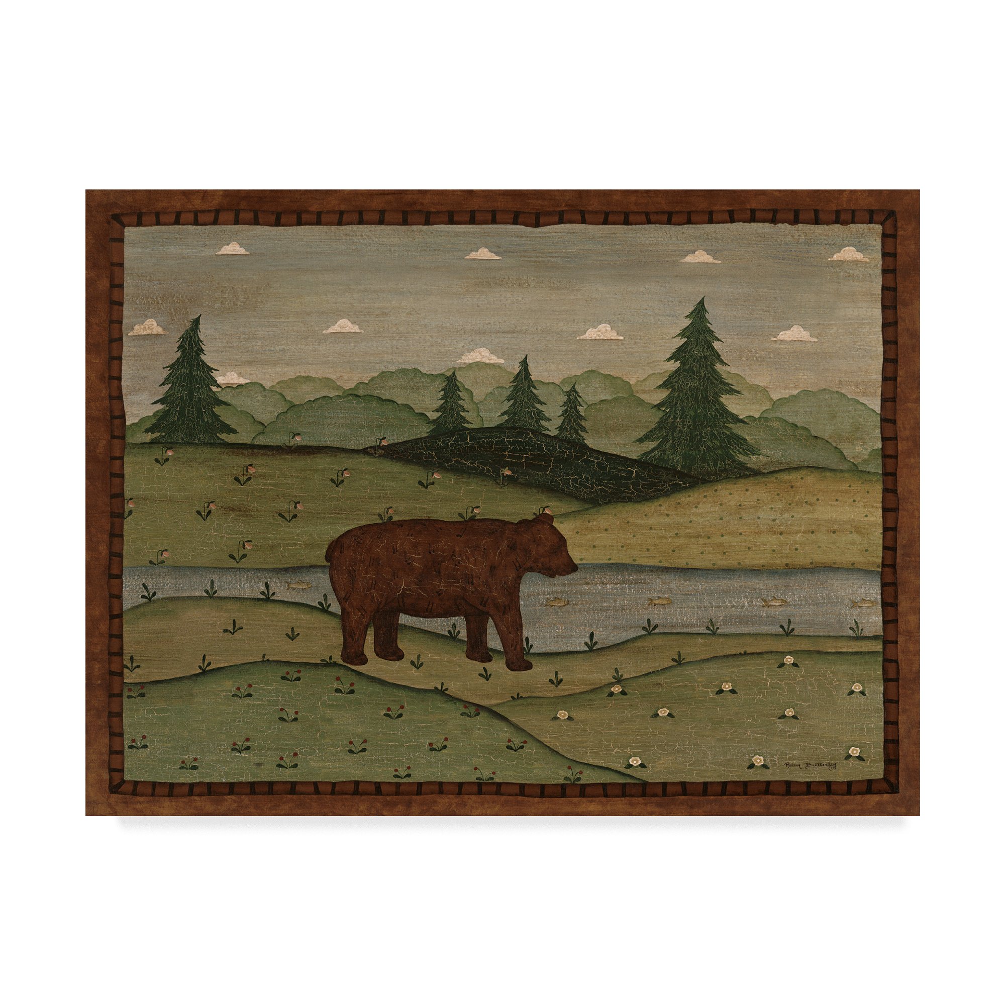 Trademark Fine Art Robin Betterley Multicolor Wall Décor - Elegant Home & Office Artwork for Living Room, Bedroom, and Gallery Display