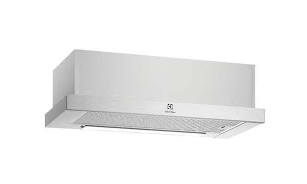 Electrolux ECP6541X 60cm UltimateTaste 300 Pull Out Extractor Hood - Powerful Kitchen Ventilation for Smoke & Odor Removal - Perfect for Modern Home Cooking & Baking