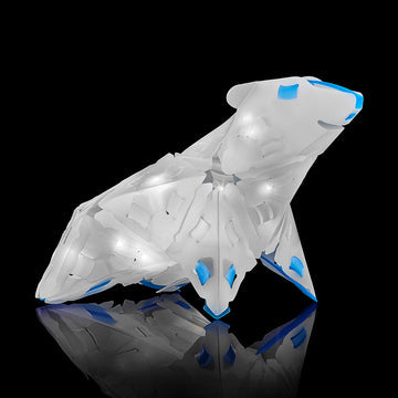 Creatto Northern Lights Polar Bear & Winter Pals - DIY 3D Wooden Puzzle Kit for Kids & Adults - Perfect for Home Decor, Gift Giving & STEM Learning Activities