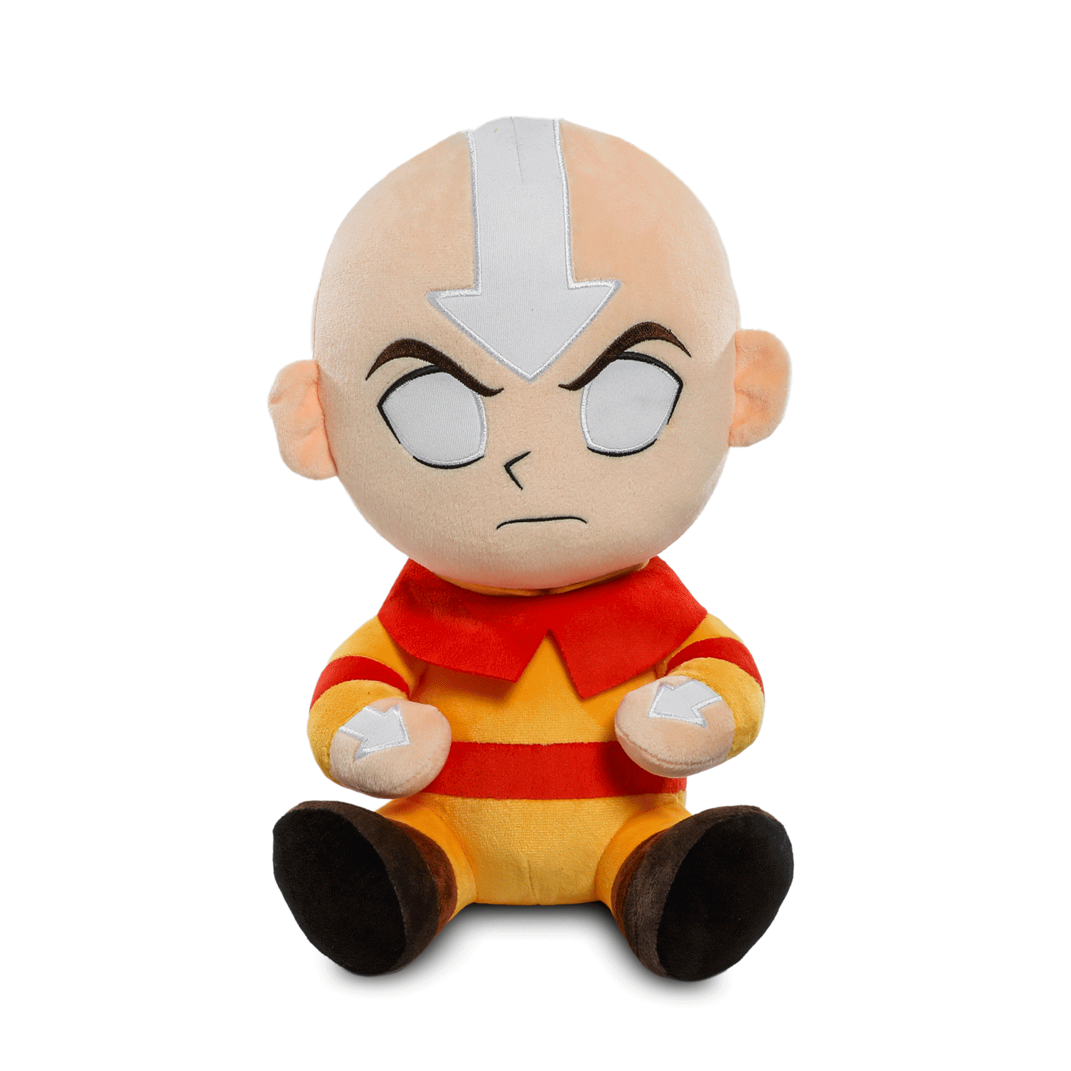 Avatar: The Last Airbender Glow in the Dark Aang Plush Toy - Cute Collectible Gift for Fans, Kids Room Decor & Anime Lovers