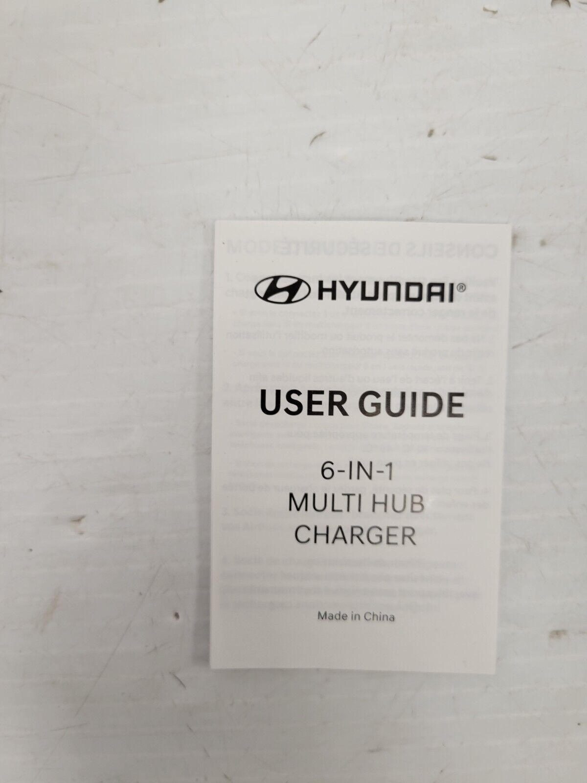 Hyundai 6-in-1 Multi Charger with USB-C, Lightning & Micro USB Ports - Fast Charging for iPhone, Samsung, Android Devices - Perfect for Home, Office & Travel