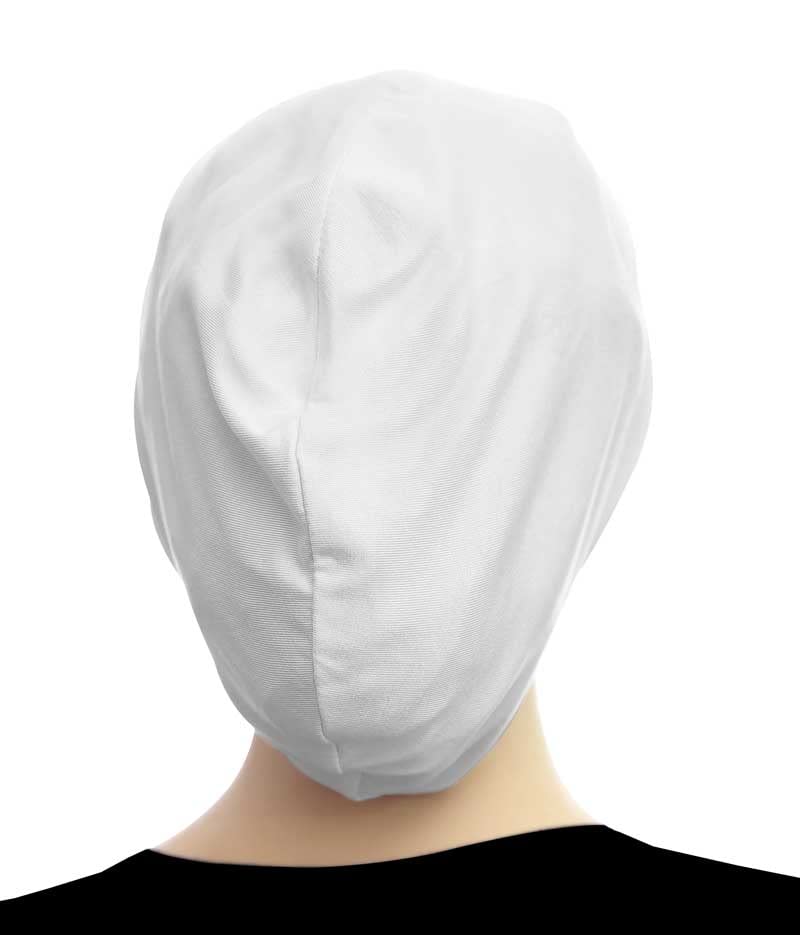 Middle Eastern Women's Cotton Snood Cap - Soft Beanie Hair Wrap, Chemo Undercap & Easy Bonnet Hat for Winter, Hijab Accessory, Head Covering for Cancer Patients & Daily Use