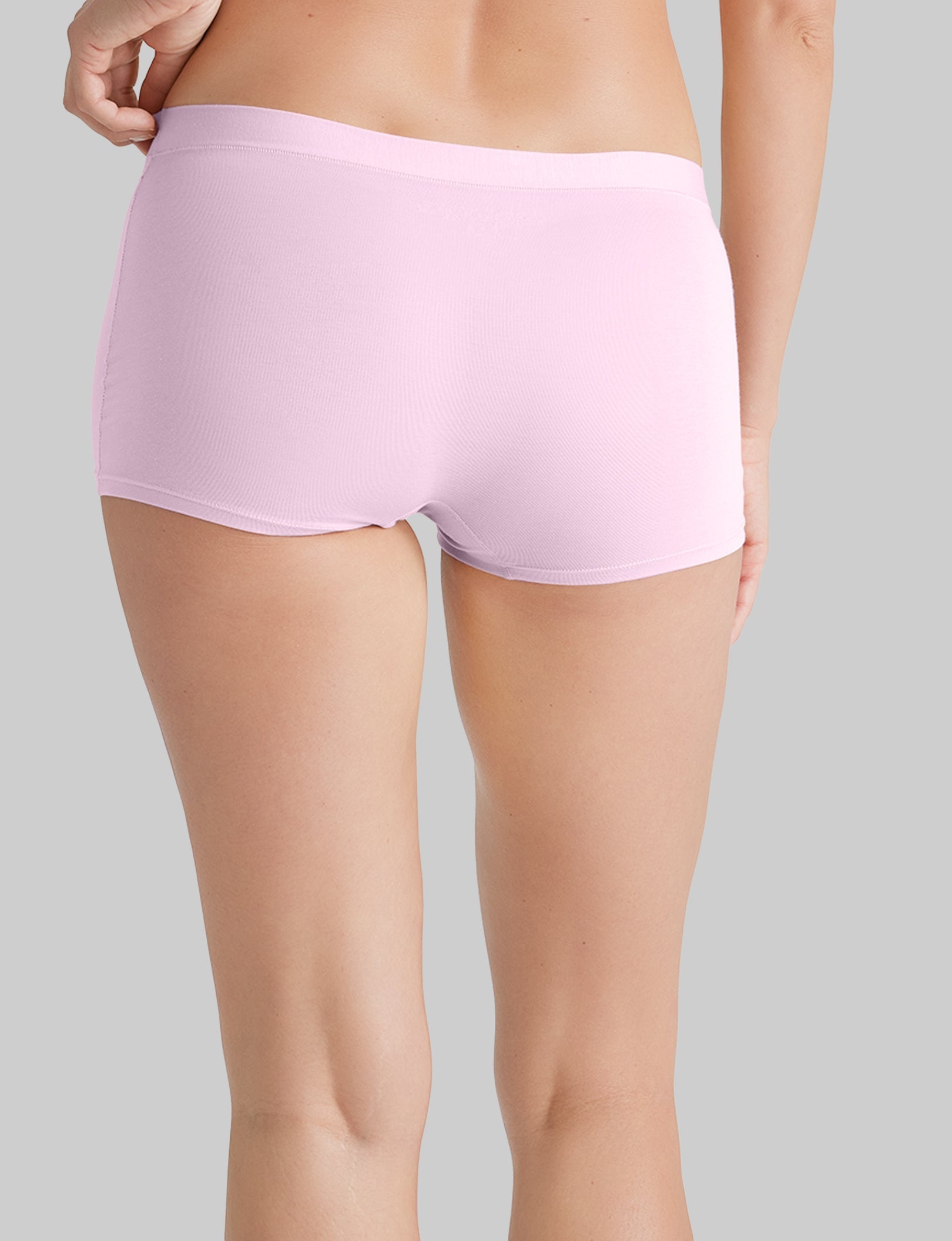 Women's Breathable Cotton Boyshort Underwear - Soft & Comfortable for Everyday Wear, Sleep & Lounge