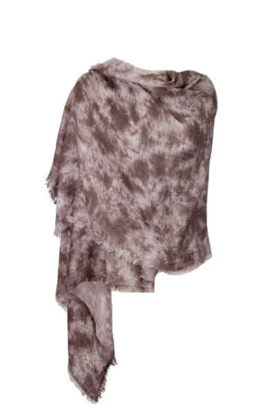 Talise Watercolor Scarf - Lightweight Floral Print Fashion Scarf for Women - Perfect for Spring Outfits, Beach Cover-ups & Gift Giving