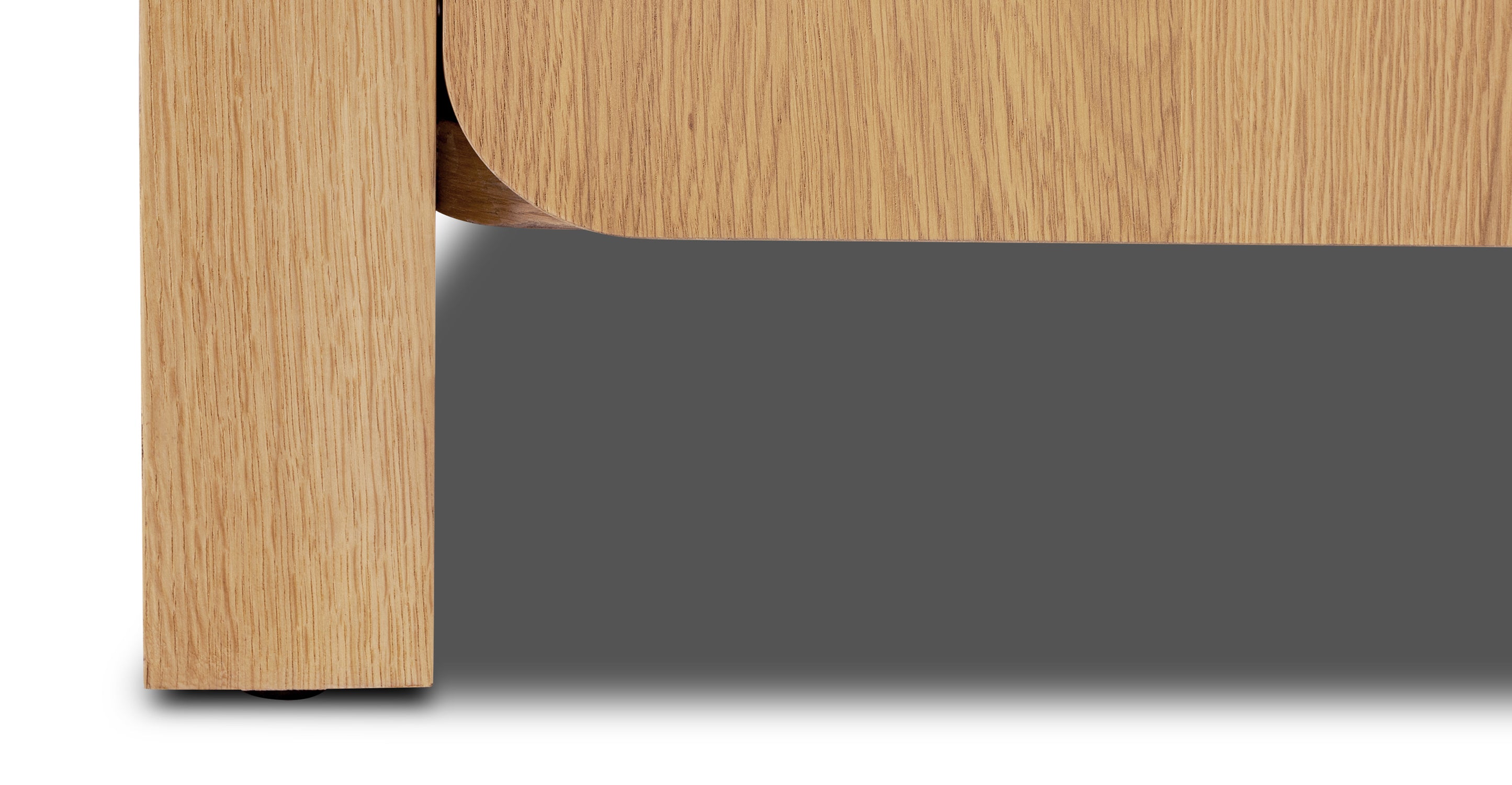 Modern Cirq Sideboard - Stylish Storage Cabinet for Living Room, Dining Room & Entryway - Wooden Buffet Console Table with Doors & Shelves for Home Decor & Organization