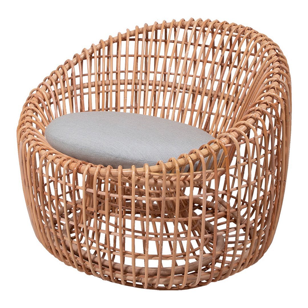 Premium Round Cushion for Nest Chair - Soft Indoor Seat Pad - Perfect for Living Room, Bedroom, Nursery & Cozy Spaces
