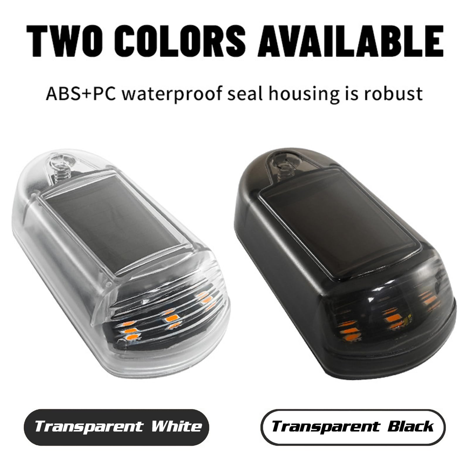 Solar Powered Truck Cab Lights - Wireless, Punch-Free Installation, Vibration Activated RGB Lights for Semi Trucks & Trailers | Weatherproof, Energy Efficient Lighting for Night Driving & Parking Safety