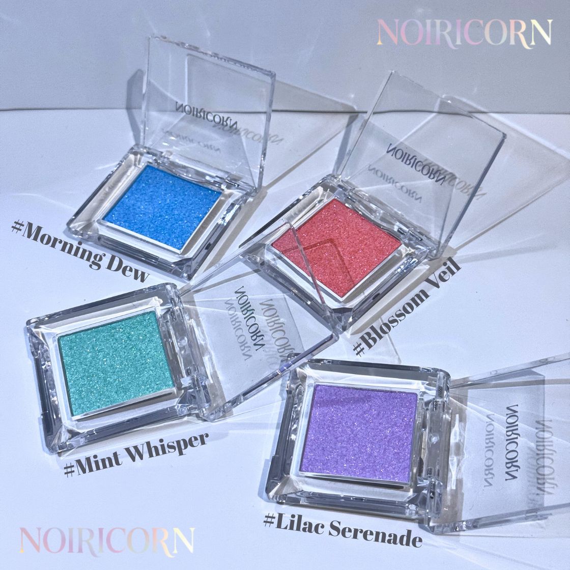 NOIRICORN Lulicore Duochrome Eyeshadow Palette - 12 Highly Pigmented Shimmer & Metallic Eyeshadows for Stunning Eye Makeup | Perfect for Party, Date Night & Special Occasions
