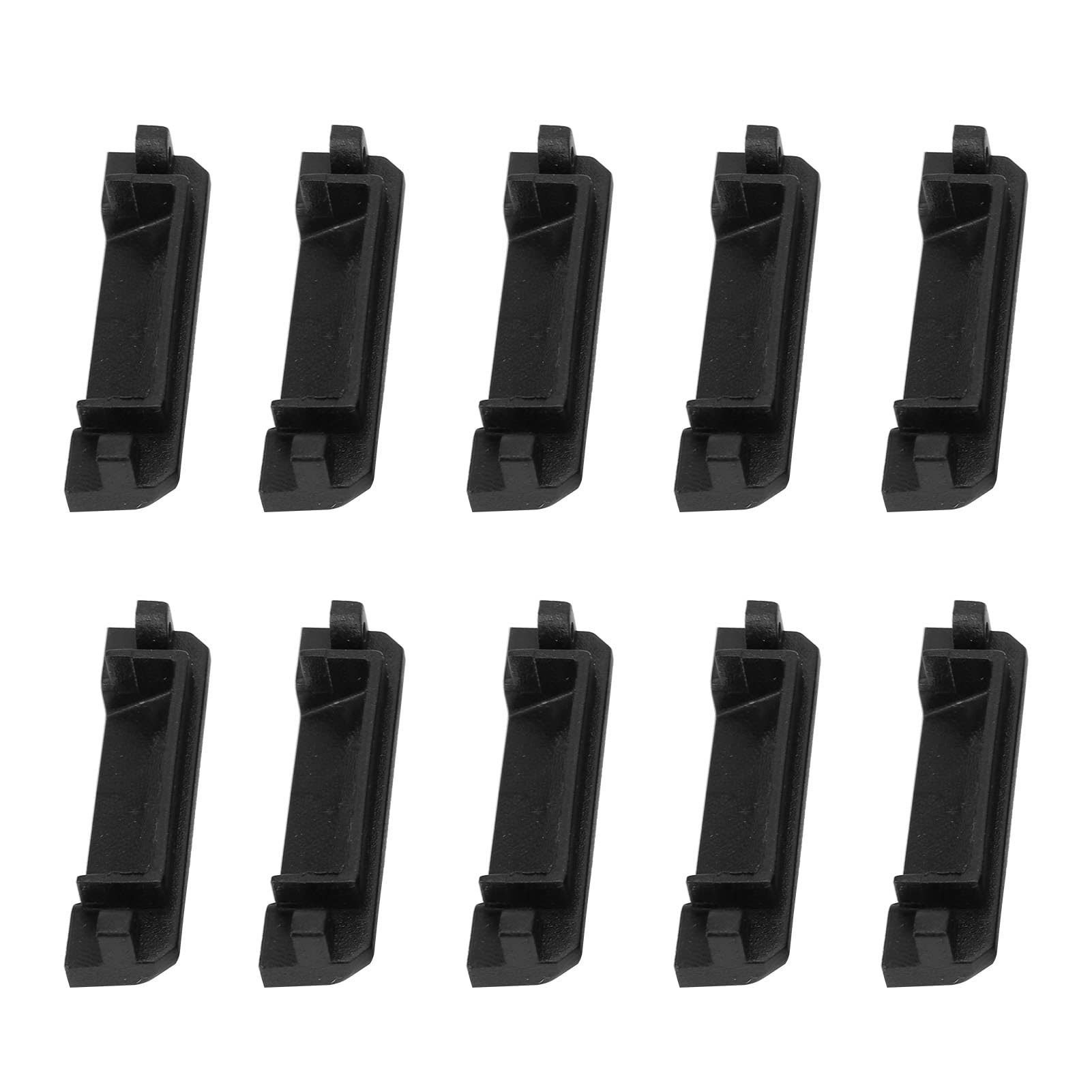 ViaGasaFamido 10Pcs ABS Blower Fan Air Guide Parts - High Efficiency Heat Dissipation & Thermal Conductivity Cooling Duct Replacement for 3D Printers | Perfect for DIY 3D Printing Projects & Printer Maintenance