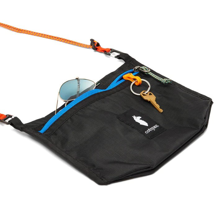 Cotopaxi Lista 2L Lightweight Crossbody Bag - Water-Resistant Everyday Carry for Travel, Hiking & Commuting - Black