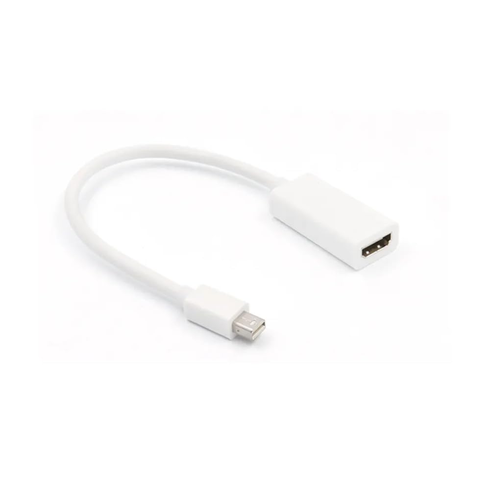 4K Mini DisplayPort to HDMI Adapter - 1 Pack MDP to HDMI Converter for MacBook Pro, MacBook Air, Mac Mini, Surface Pro | Thunderbolt Compatible | Ideal for Home Office, Gaming & Presentations
