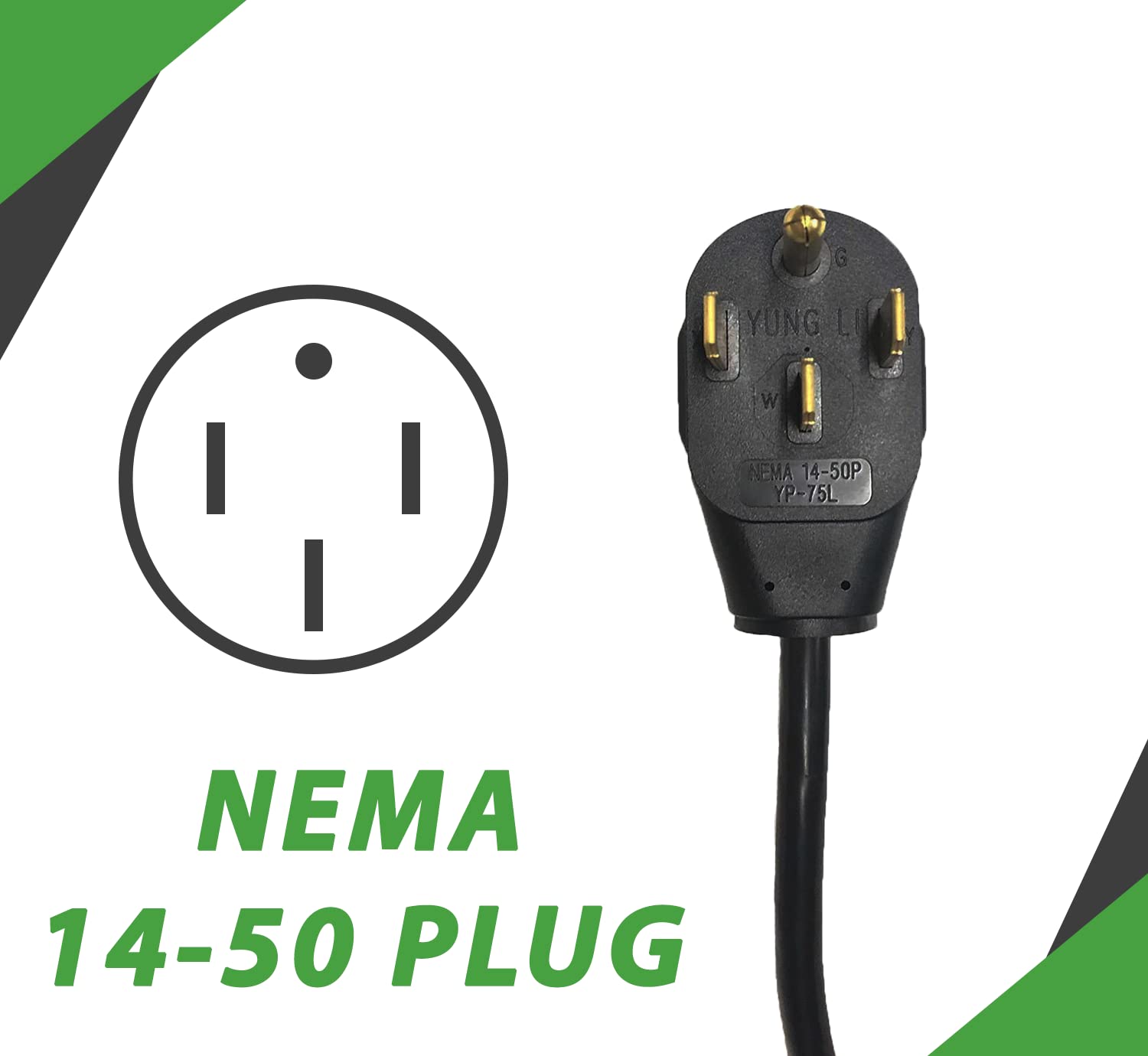 32A-40A NEMA 14-50 EV Charger for Tesla - Fast Home & Travel Charging