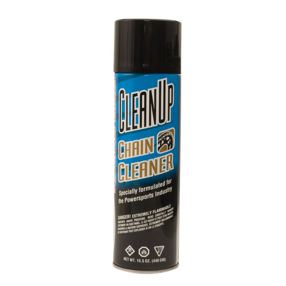 Maxima 75920 Chain Cleaner - 15.5 oz Aerosol Spray for Motorcycle & Bicycle Chains | Removes Grease & Dirt | Ideal for Off-Road Bikes & Daily Commuters