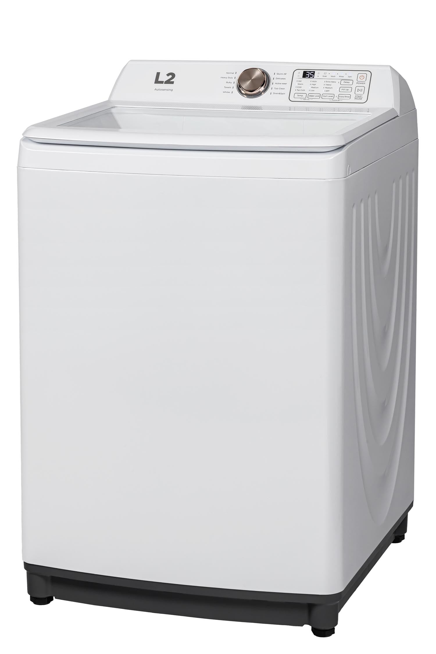 5.2 Cu. Ft. Large Capacity White Top Load Washing Machine - LT52N1BWWC | Energy Efficient Laundry Solution for Homes & Apartments